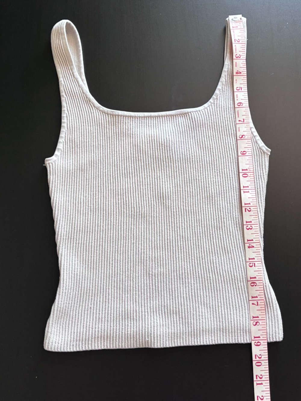 Babaton Sculpt Knit Ribbed Squareneck Tank Top - Picture 11 of 11